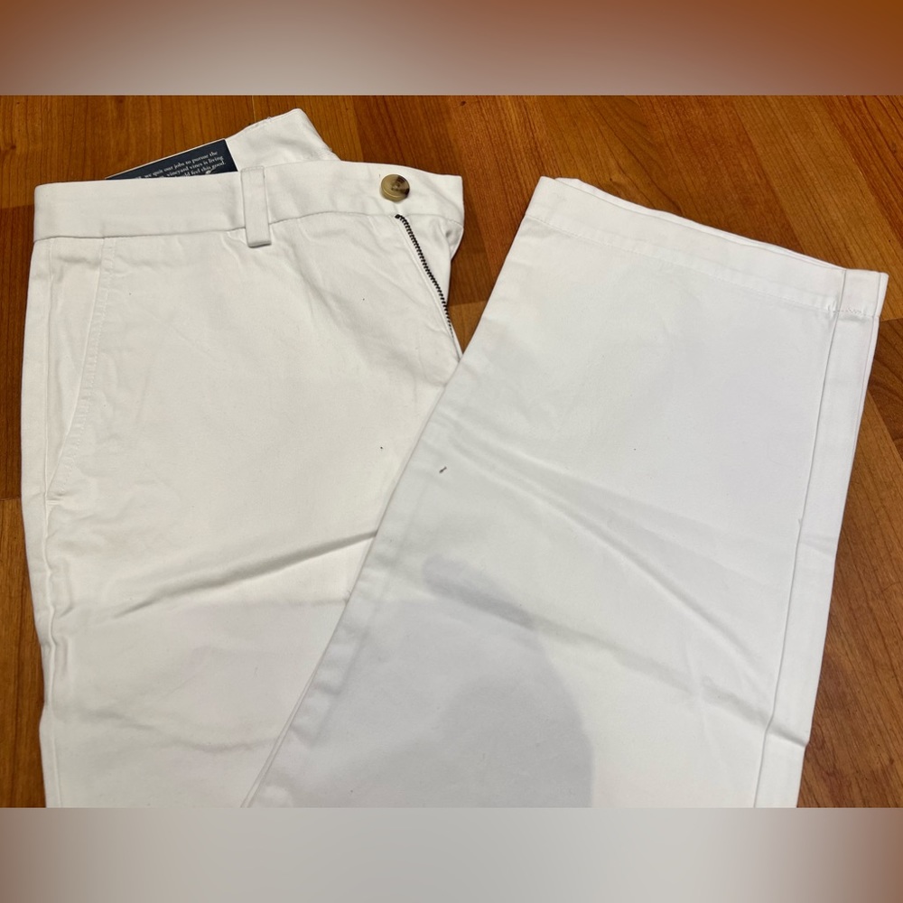 Vineyard Vines Men White Pant S: 28x30